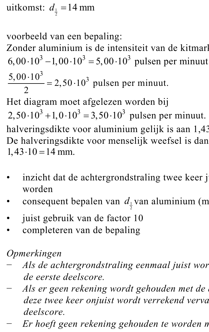 beoordelingsmodel vraag 17