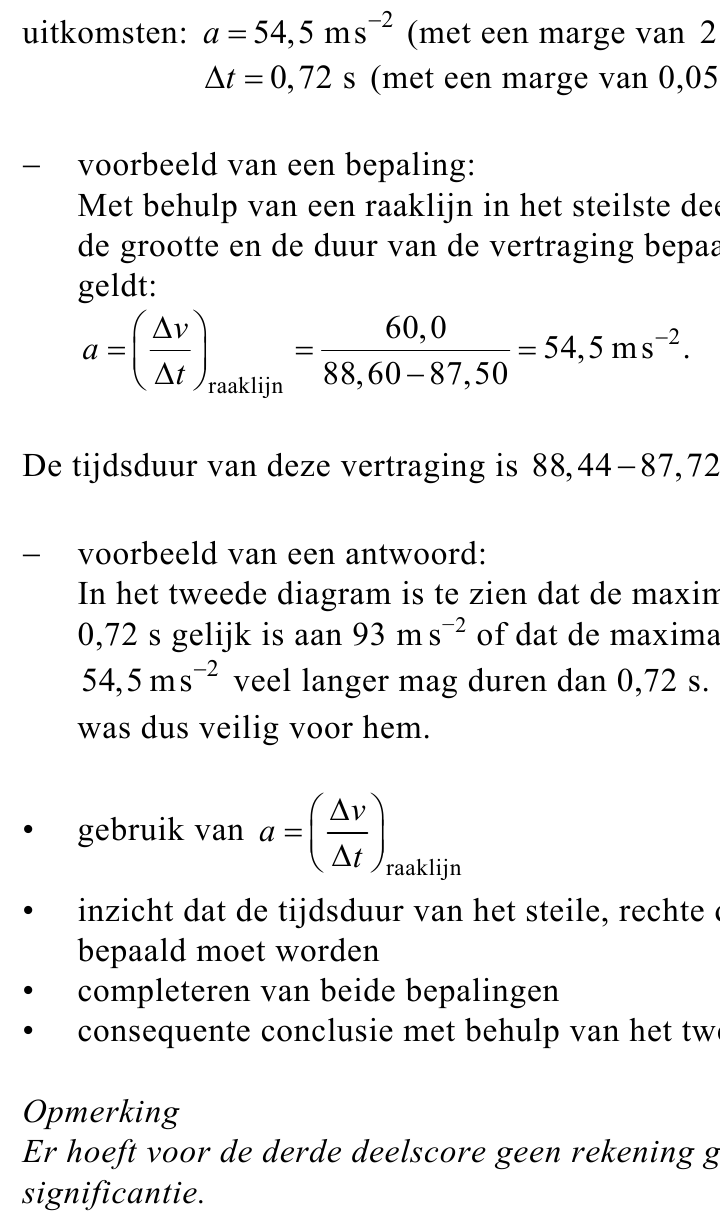 beoordelingsmodel vraag 25