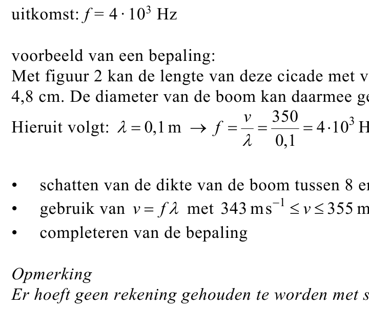 beoordelingsmodel vraag 30