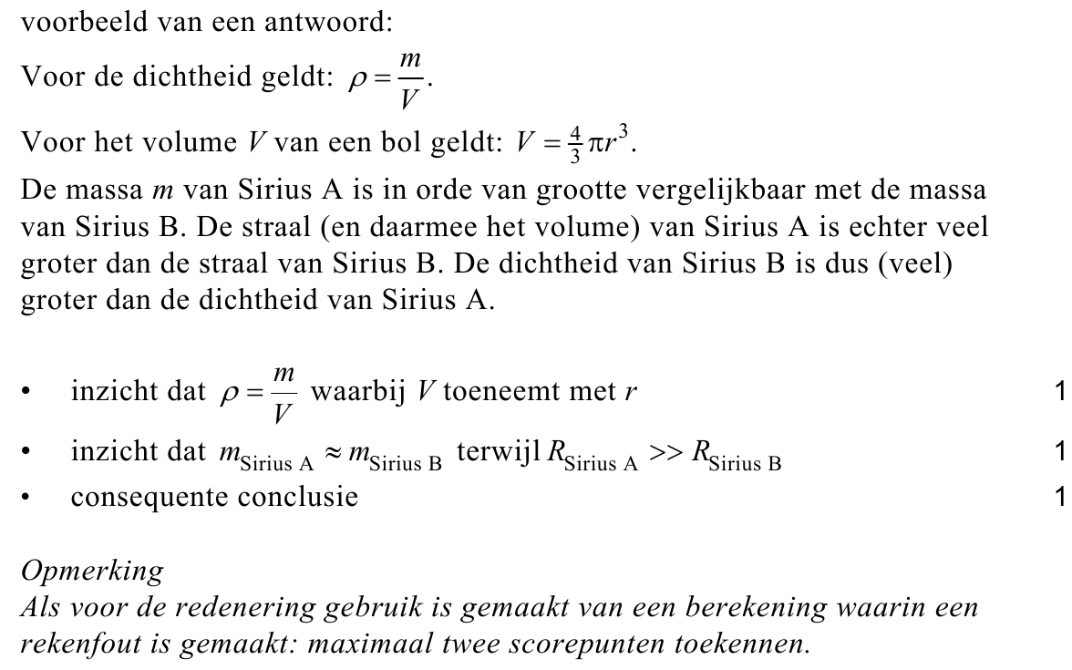 beoordelingsmodel vraag 8