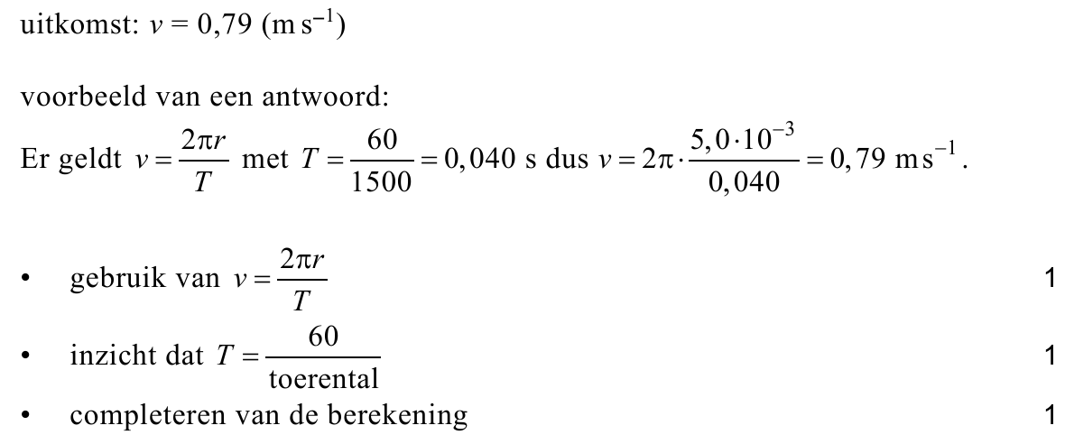 beoordelingsmodel vraag 9