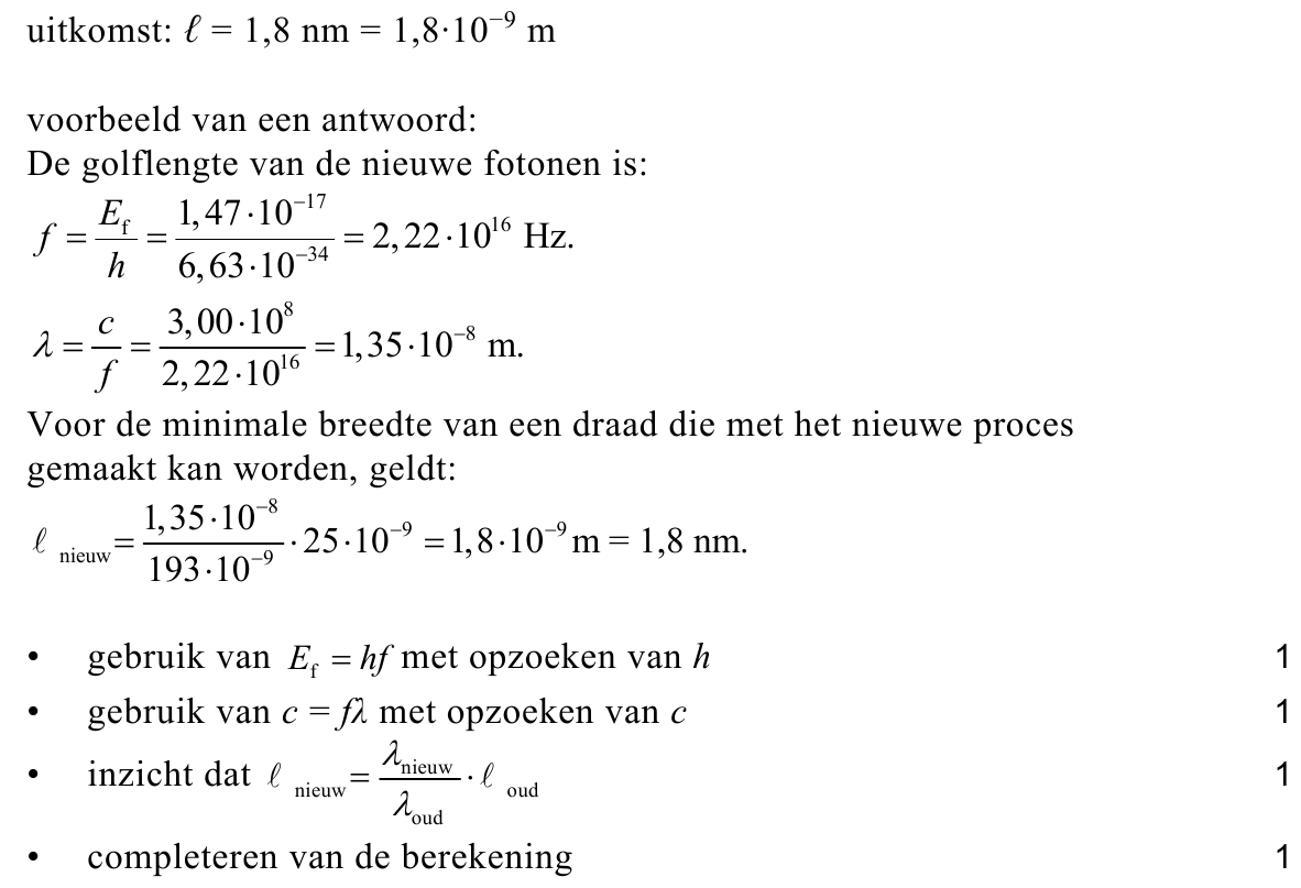 beoordelingsmodel vraag 16