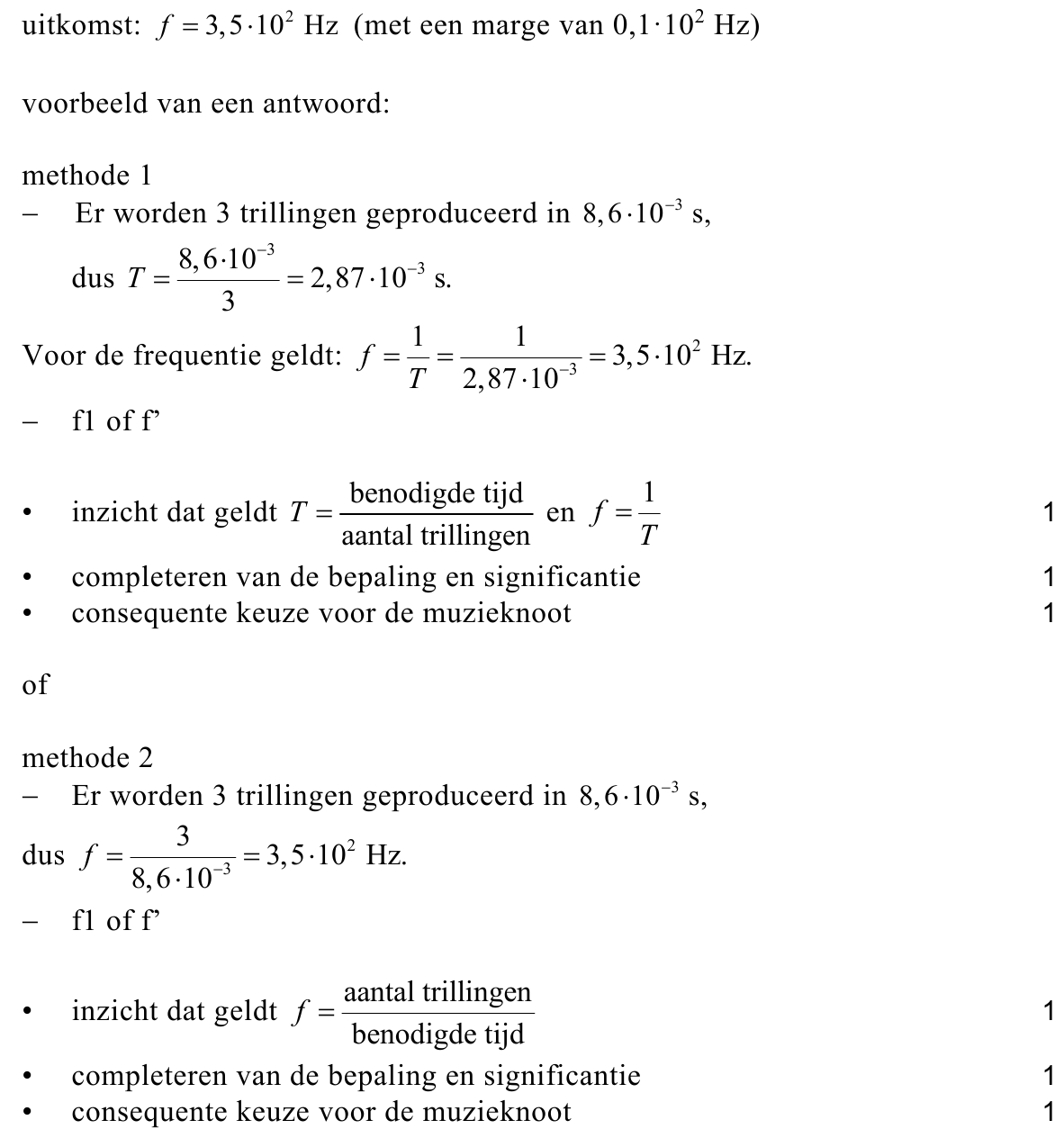 beoordelingsmodel vraag 3