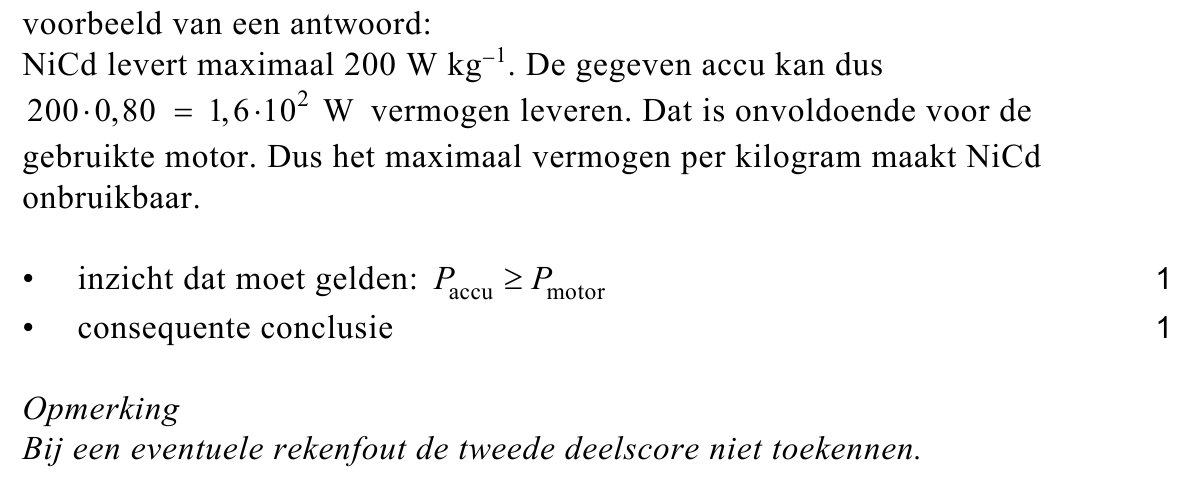 beoordelingsmodel vraag 14