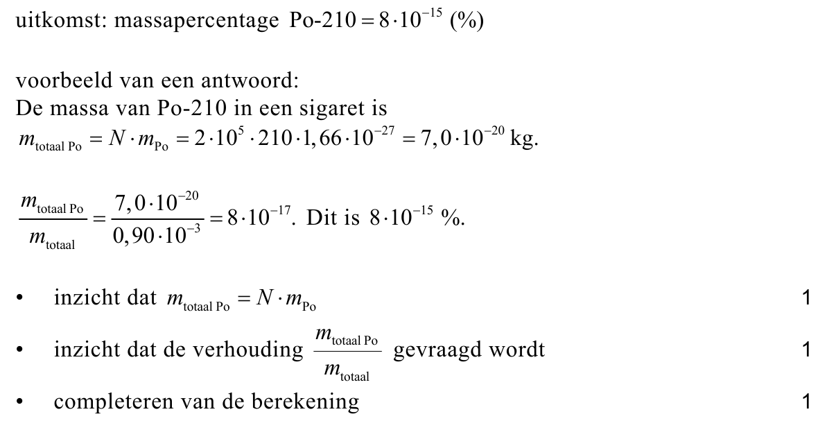 beoordelingsmodel vraag 18