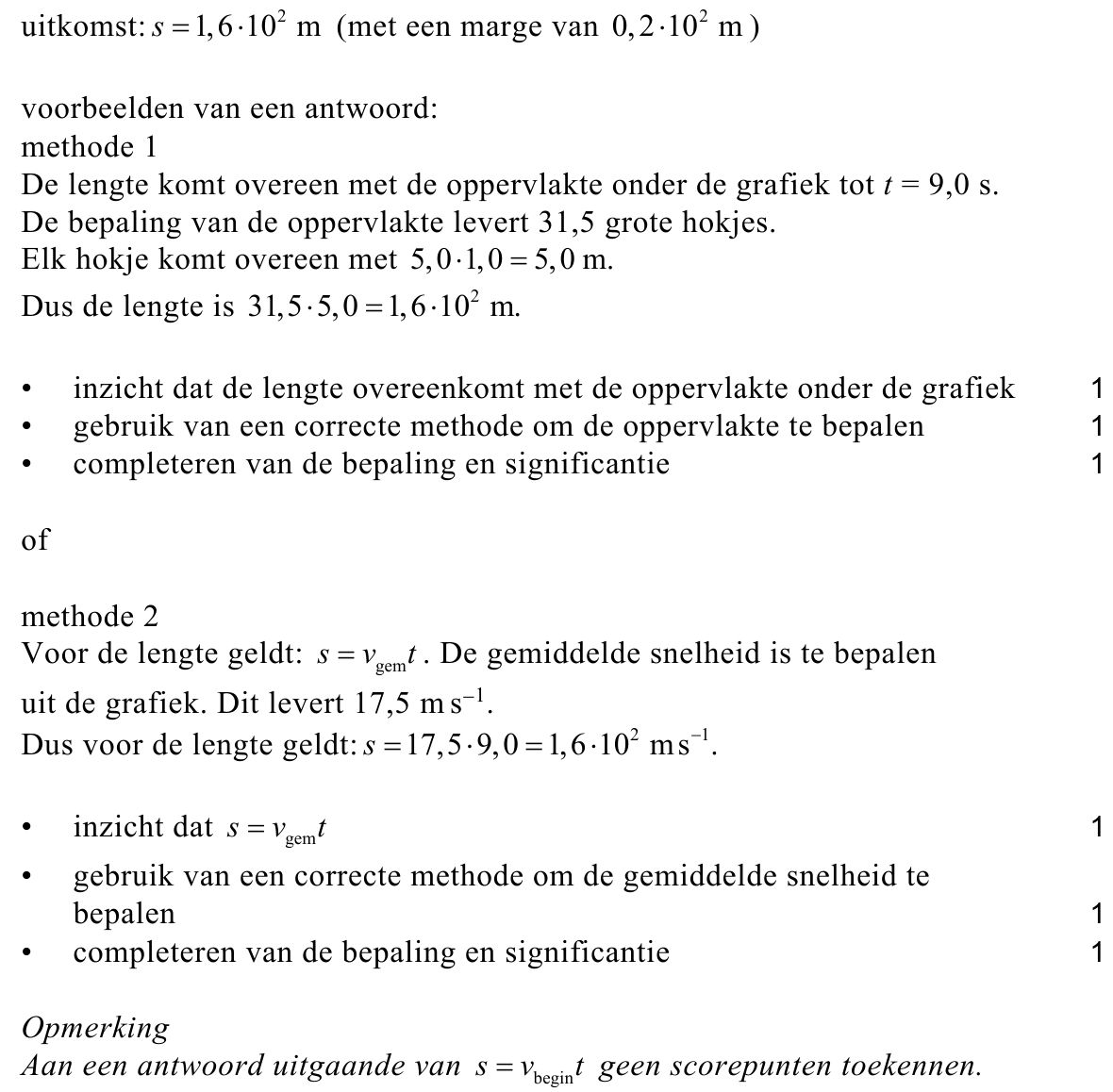 beoordelingsmodel vraag 6