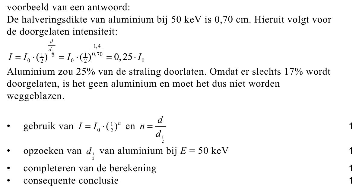 beoordelingsmodel vraag 18