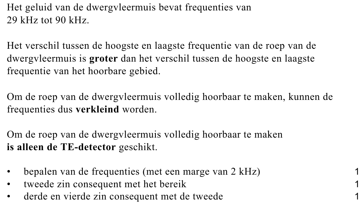 beoordelingsmodel vraag 5