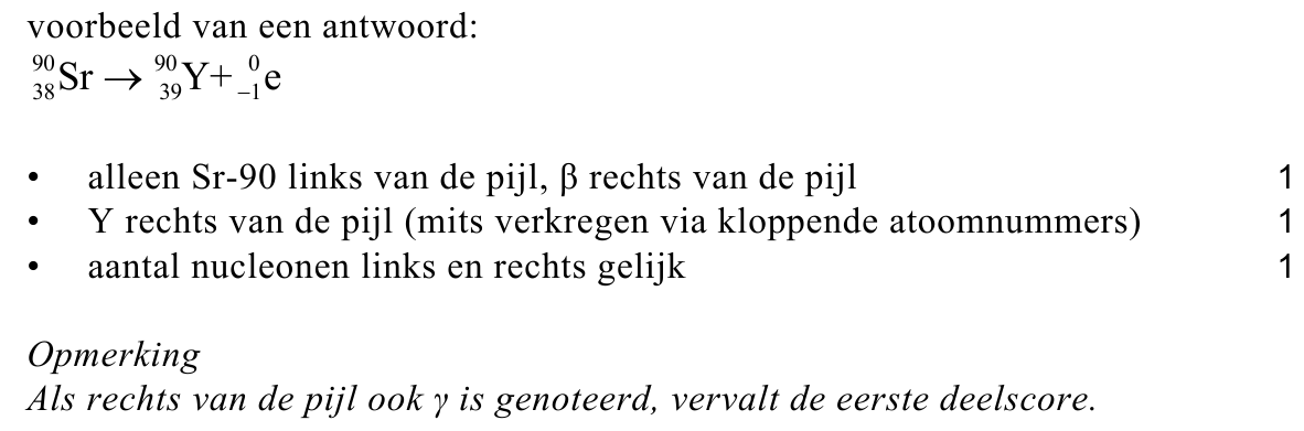 beoordelingsmodel vraag 16