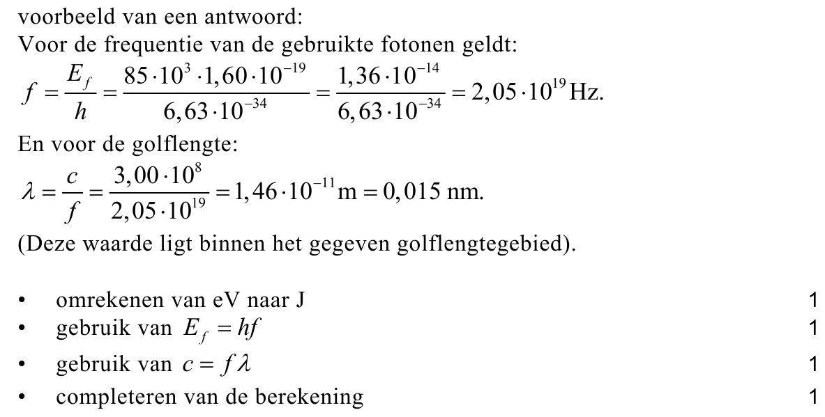 beoordelingsmodel vraag 21