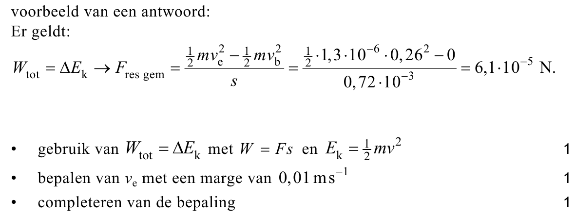 beoordelingsmodel vraag 16
