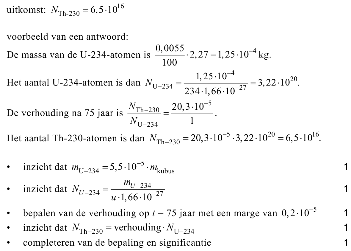 beoordelingsmodel vraag 13