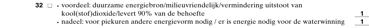 beoordelingsmodel vraag 32