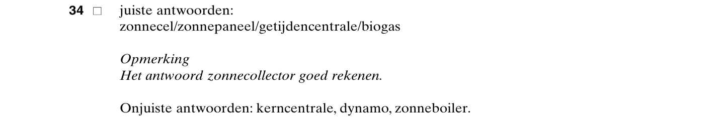beoordelingsmodel vraag 34