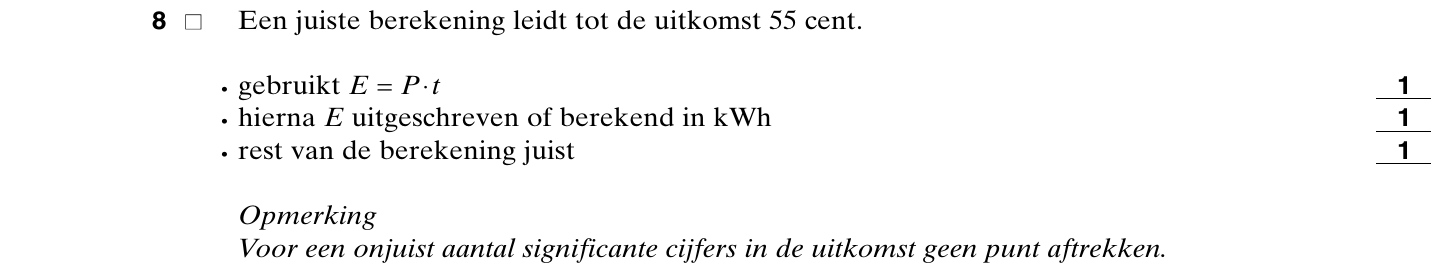 beoordelingsmodel vraag 8