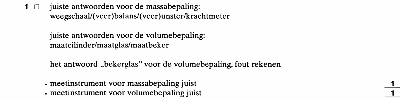 beoordelingsmodel vraag 1