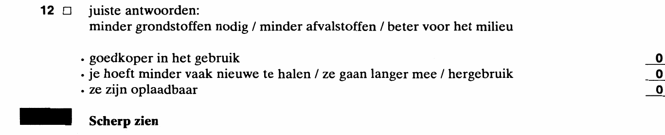 beoordelingsmodel vraag 12