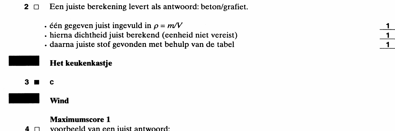 beoordelingsmodel vraag 2