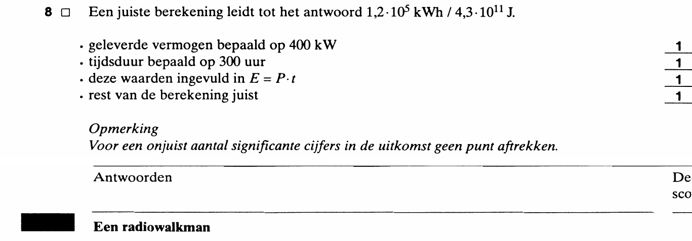 beoordelingsmodel vraag 8