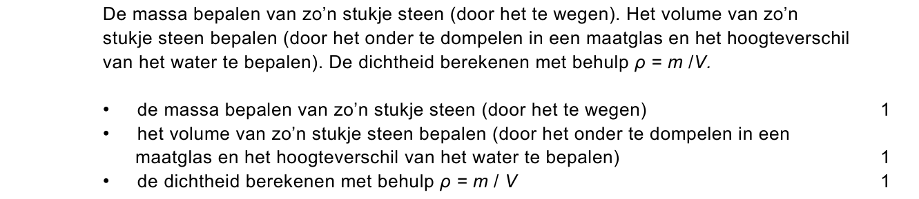 beoordelingsmodel vraag 1