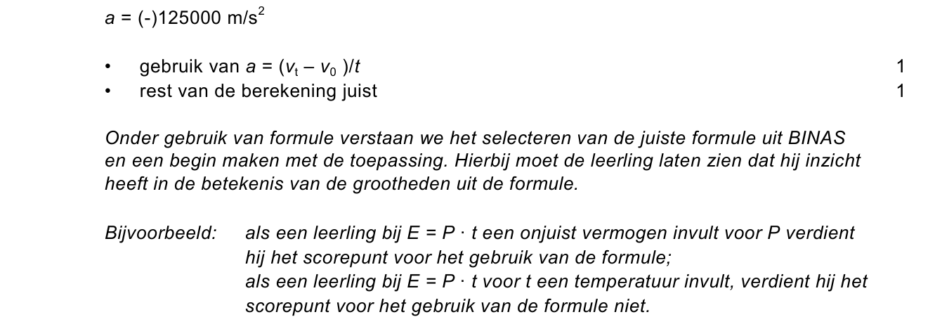 beoordelingsmodel vraag 10