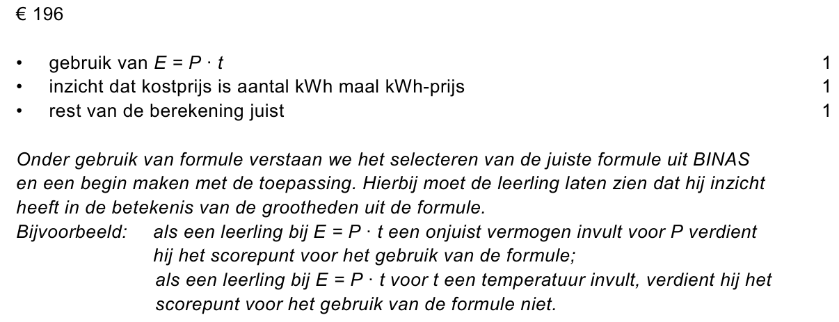 beoordelingsmodel vraag 6