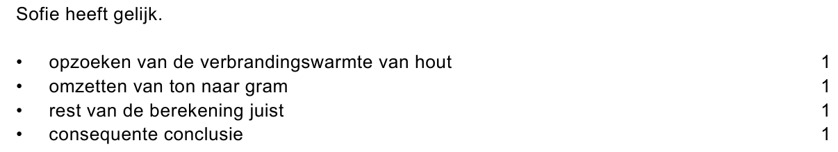 beoordelingsmodel vraag 19