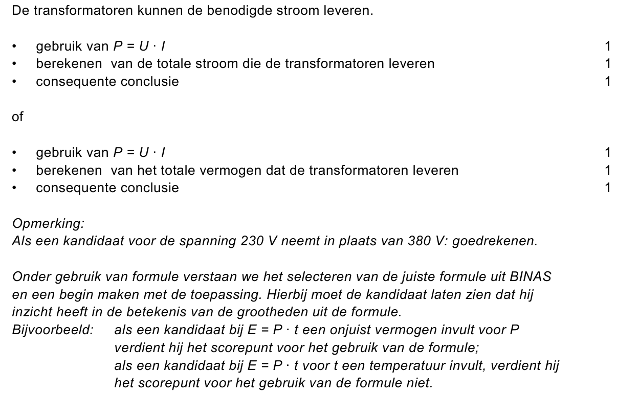 beoordelingsmodel vraag 4