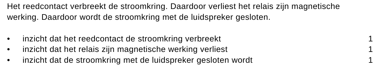 beoordelingsmodel vraag 14