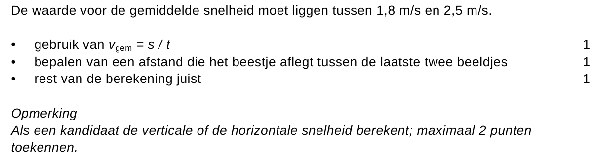 beoordelingsmodel vraag 32
