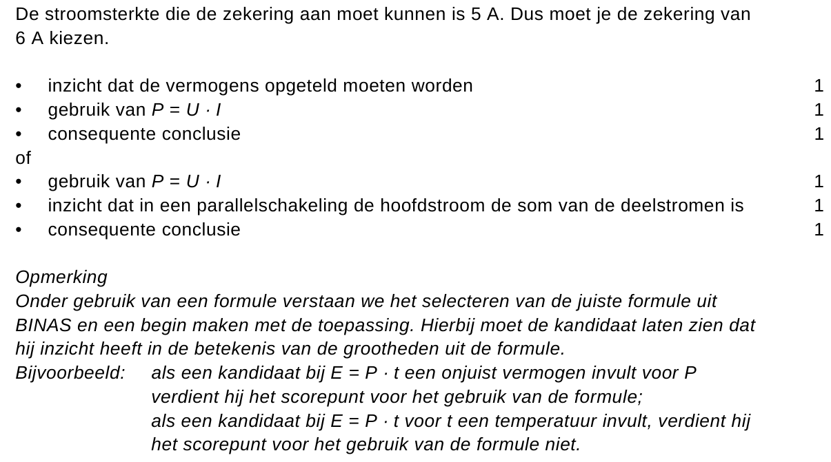 beoordelingsmodel vraag 2