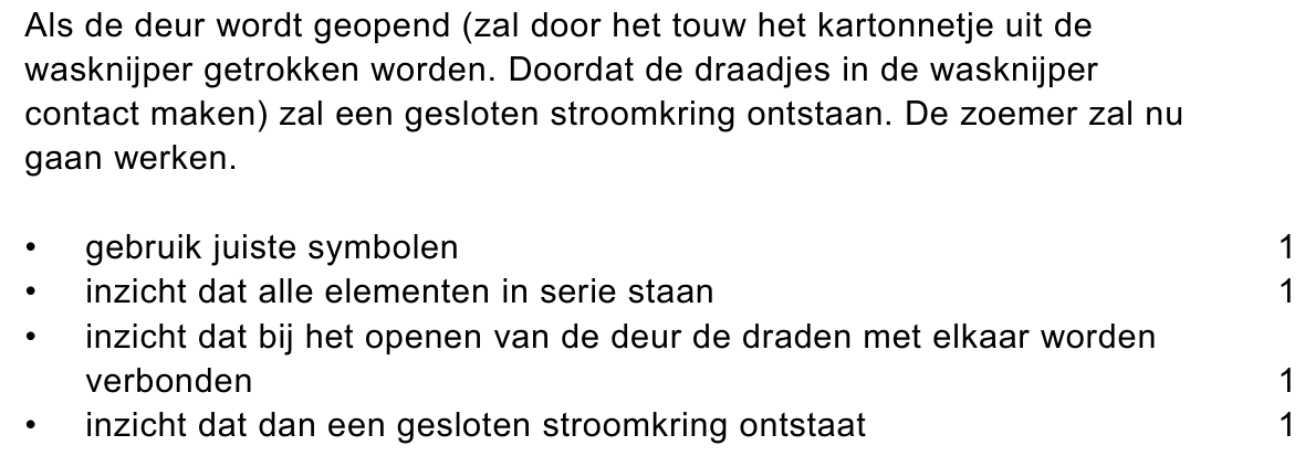 beoordelingsmodel vraag 12