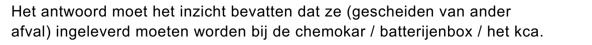 beoordelingsmodel vraag 8