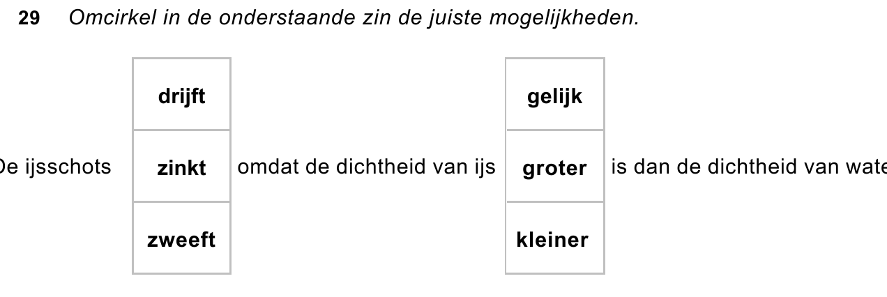 uitwerkbijlage bij vraag 29