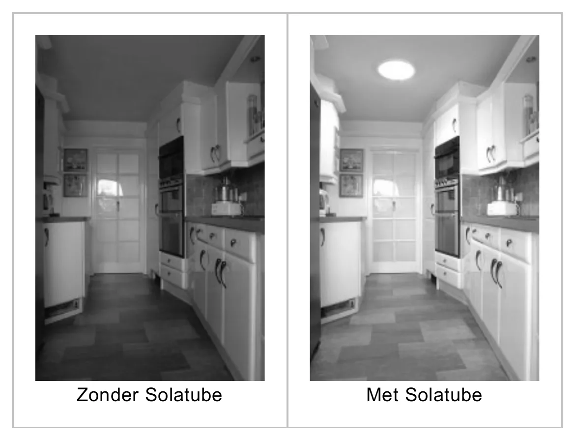 Zonder Solatube Met Solatube