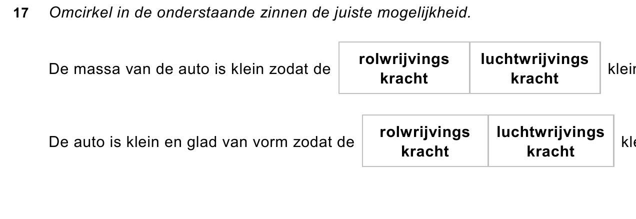 uitwerkbijlage bij vraag 17