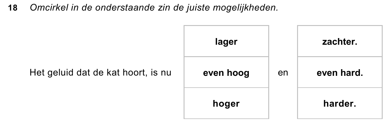 uitwerkbijlage bij vraag 18