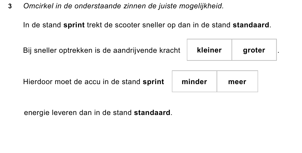 uitwerkbijlage bij vraag 3