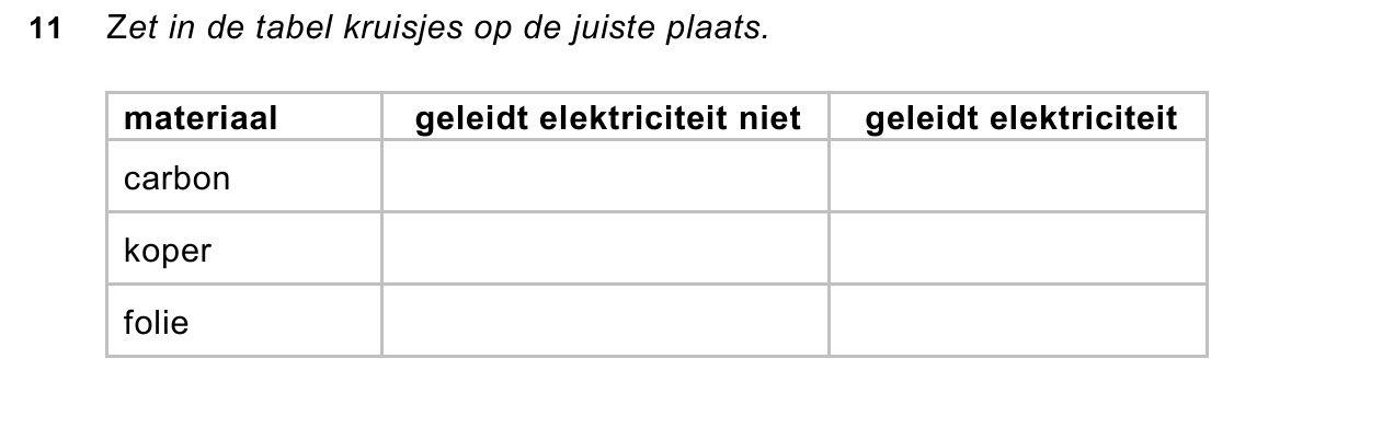 uitwerkbijlage bij vraag 11