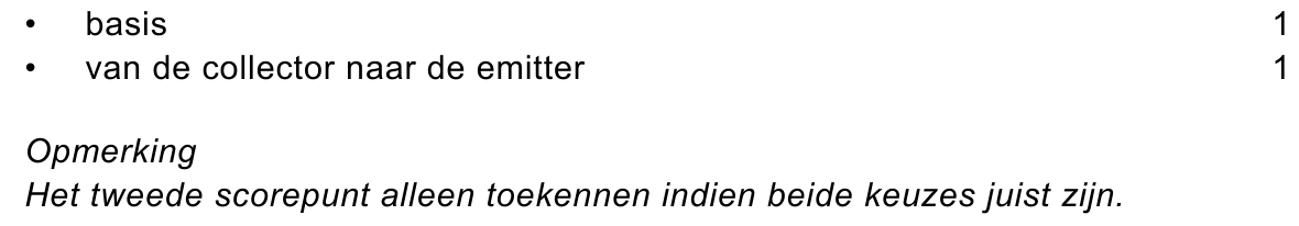 beoordelingsmodel vraag 18