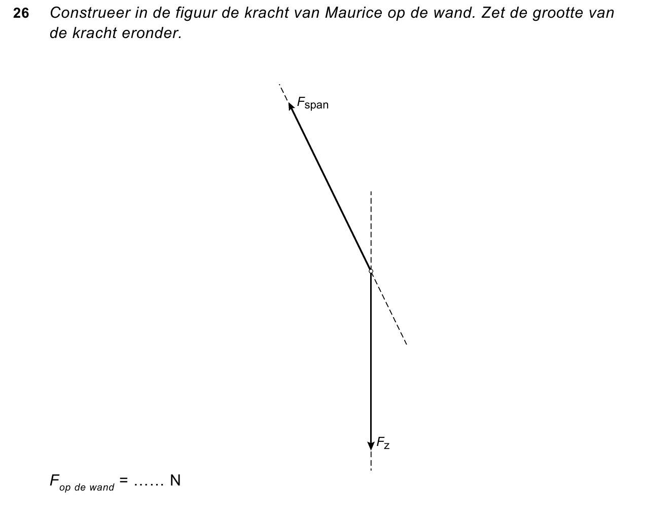 uitwerkbijlage bij vraag 26