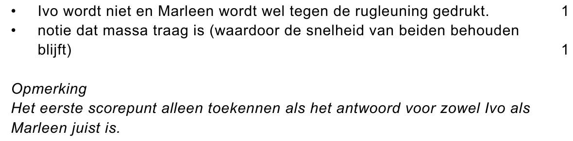 beoordelingsmodel vraag 11