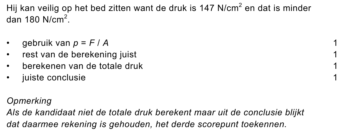 beoordelingsmodel vraag 15