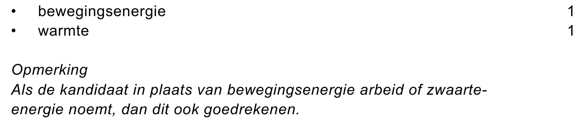 beoordelingsmodel vraag 16