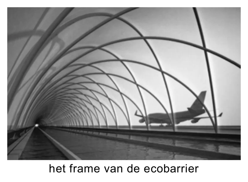 het frame van de ecobarrier
