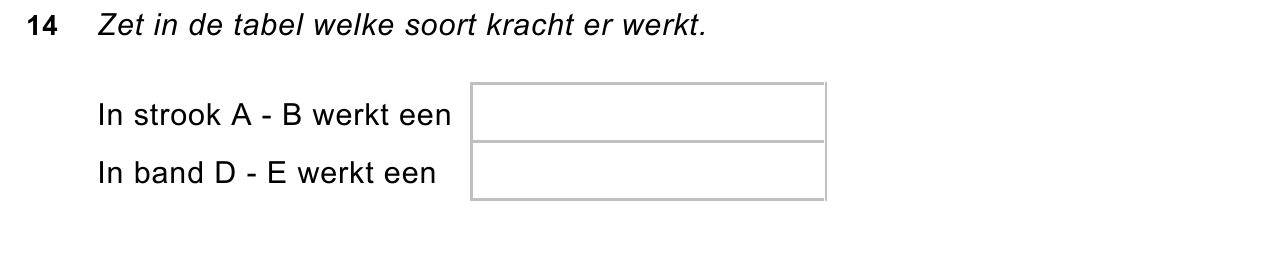 uitwerkbijlage bij vraag 14