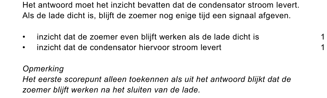 beoordelingsmodel vraag 26
