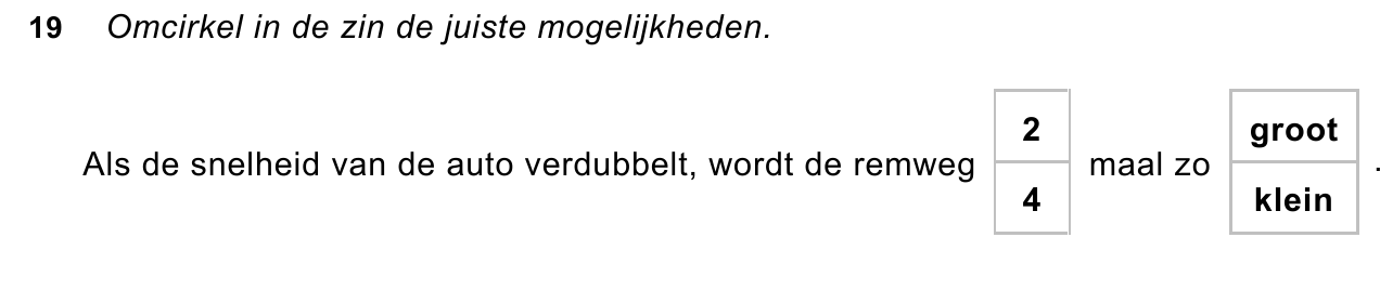 uitwerkbijlage bij vraag 19