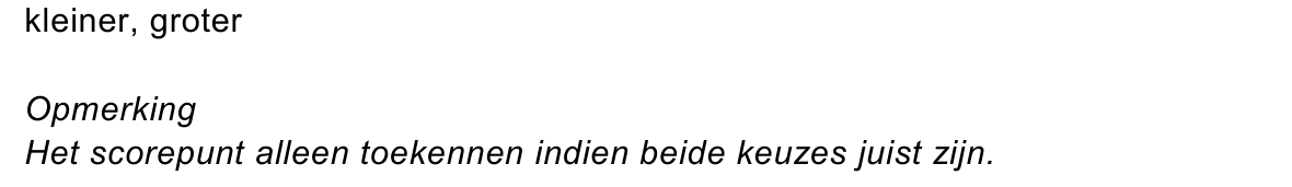 beoordelingsmodel vraag 10