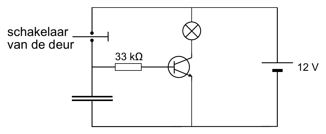 schakelaar van de deur 33 k 12 V